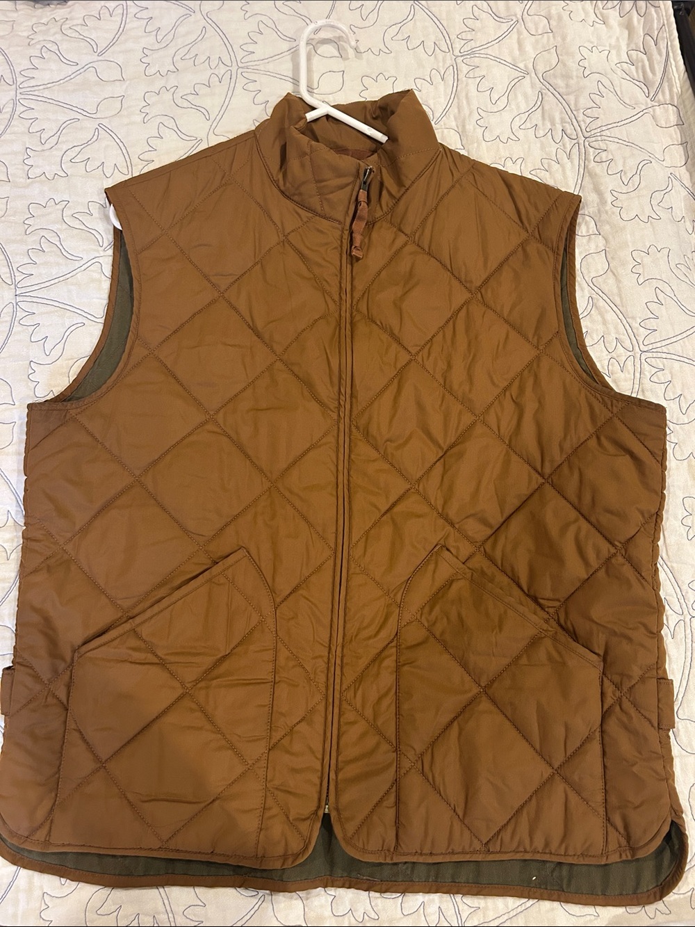 J. Crew Quilted Men's Vest - Brown